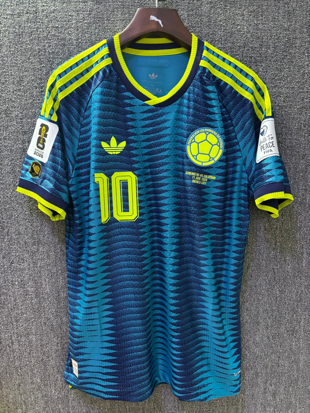 Colombia Away 2026 James 10 – Uzbekistan vs. Colombia