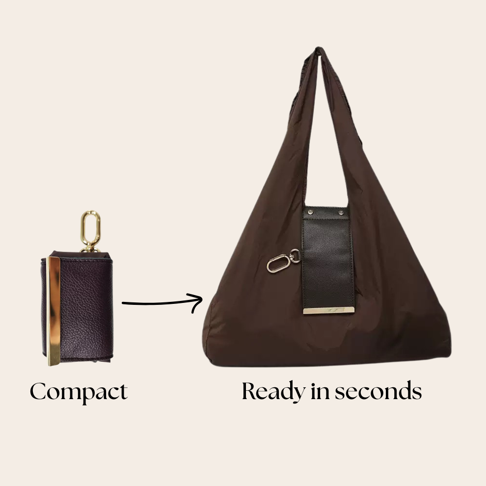 Marela™ - The keychain that transforms into a bag