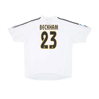 Real Madrid 04/05 Home Beckham 23