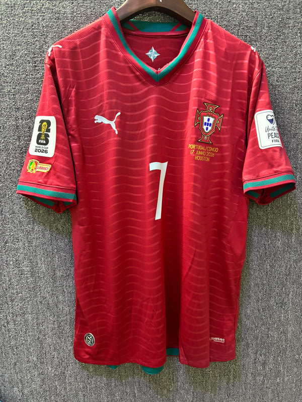 Portugal Home 2026 Ronaldo 7 – Portugal vs. Congo