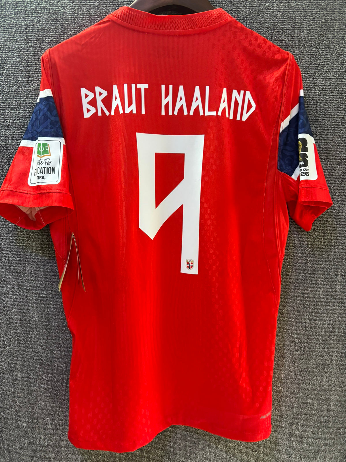 Norway Home 2026 Haaland 9 – Brazil vs. Norway