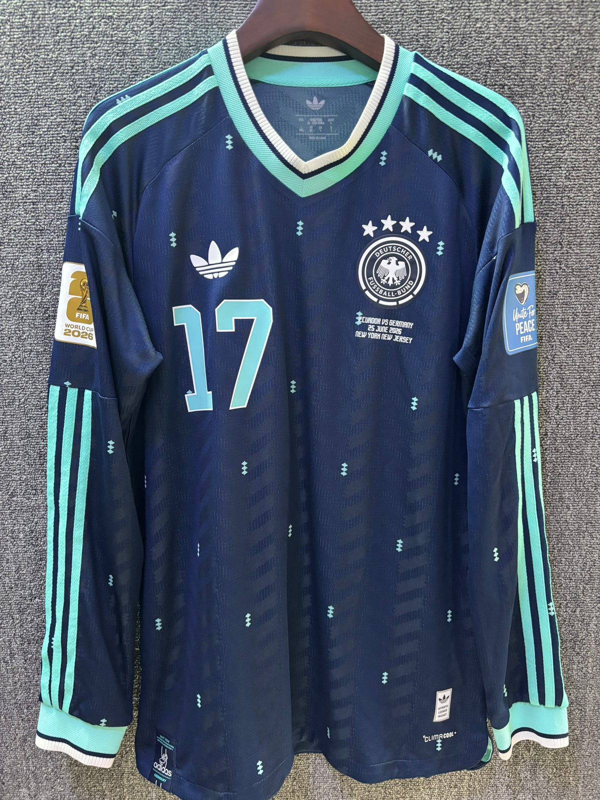 Germany Away 2026 Wirtz 17 – Ecuador vs. Germany